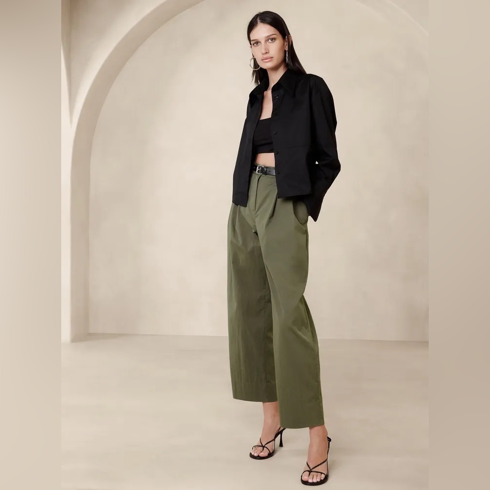 Banana Republic Avila Barrel Trouser